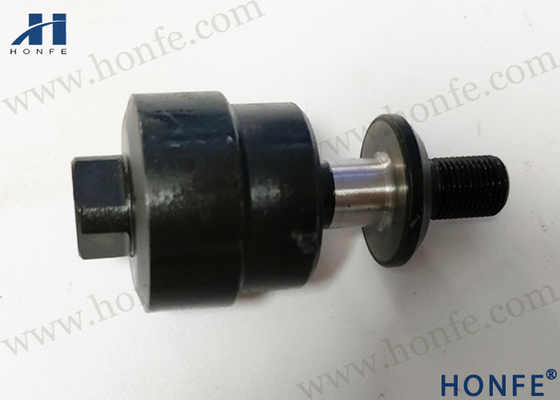 Black Threaded Pin Sulzer Loom Spare Parts Efficiency 911327338 / 911127151