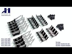 Οδηγός Βίδας Στήριξης Δοντιών 911.123.308 Ανταλλακτικά Υφαντικού Υφαντουργικού Μηχανήματος Υψηλής Ποιότητας