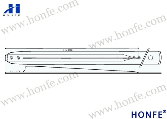 F2001 σωστά ανταλλακτικά 614330501 αργαλειών Sulzer ταινιών για την υφαίνοντας μηχανή